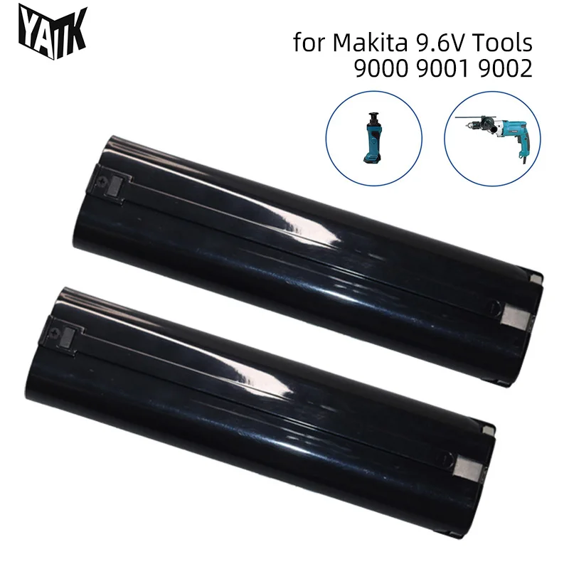 

For Makita 9.6V Tool Rechargeable Battery ML 9000 9001 9002 9033 9600 193890-9 5090D 6092D 3000mAh Ni-Mh Replacement Batteries