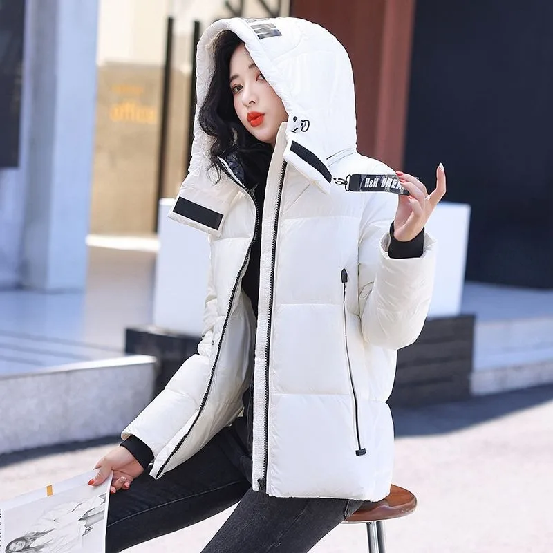 2023 New Women Down Jacket Winter Coat Female Warm Thick Parkas Given To Philandering Loose Outwear Fashion Hooded Overcoat