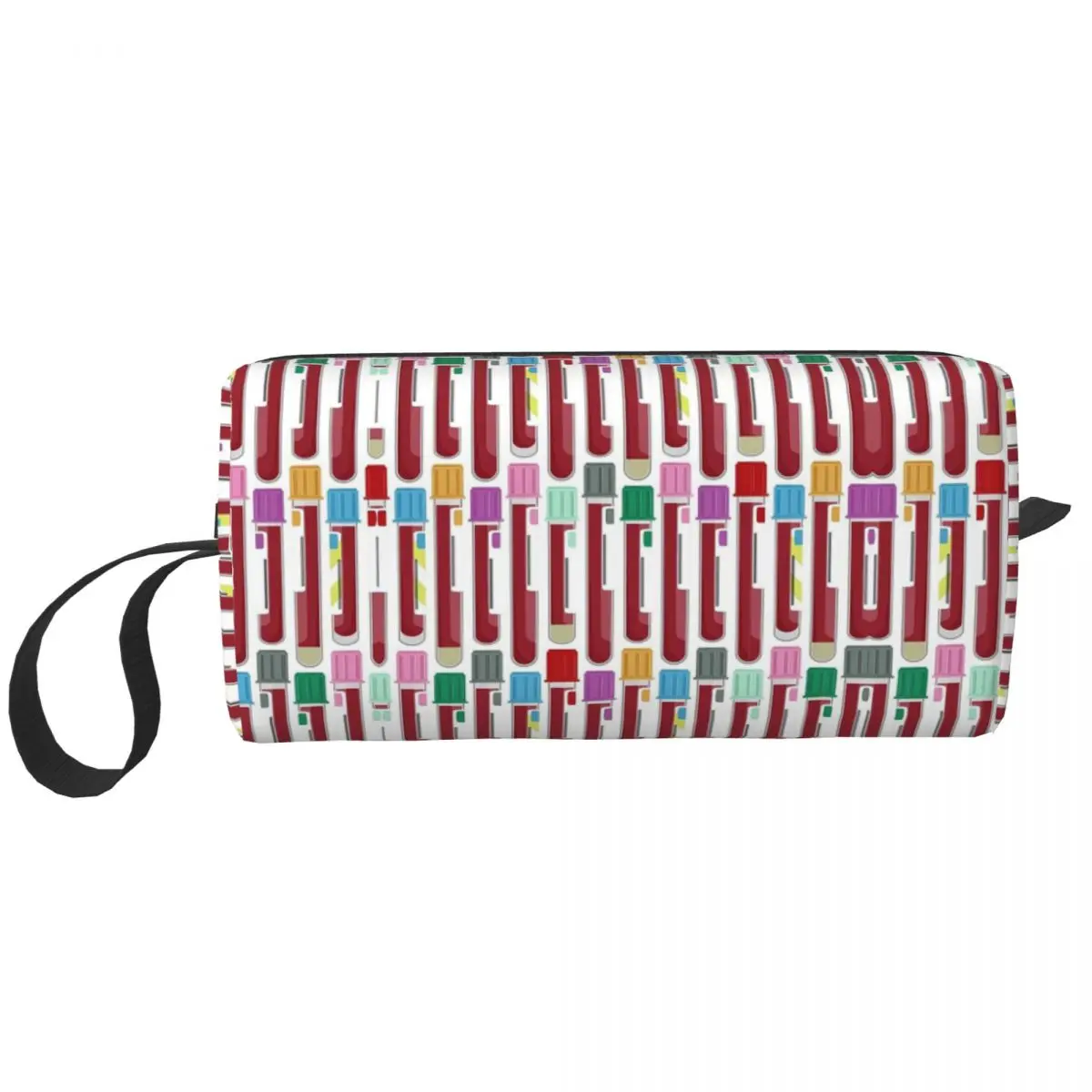 

Phlebotomy Blood Tubes Makeup Bag Cosmetic Organizer Storage Dopp Kit Toiletry Cosmetic Bag for Women Beauty Travel Pencil Case
