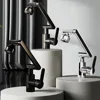 1080 Degree Swivel Faucet Rotating Faucet 2 Modes Mechanical Arm Kitchen Faucet Multifunctional Universal for Washing Hair/Face 1
