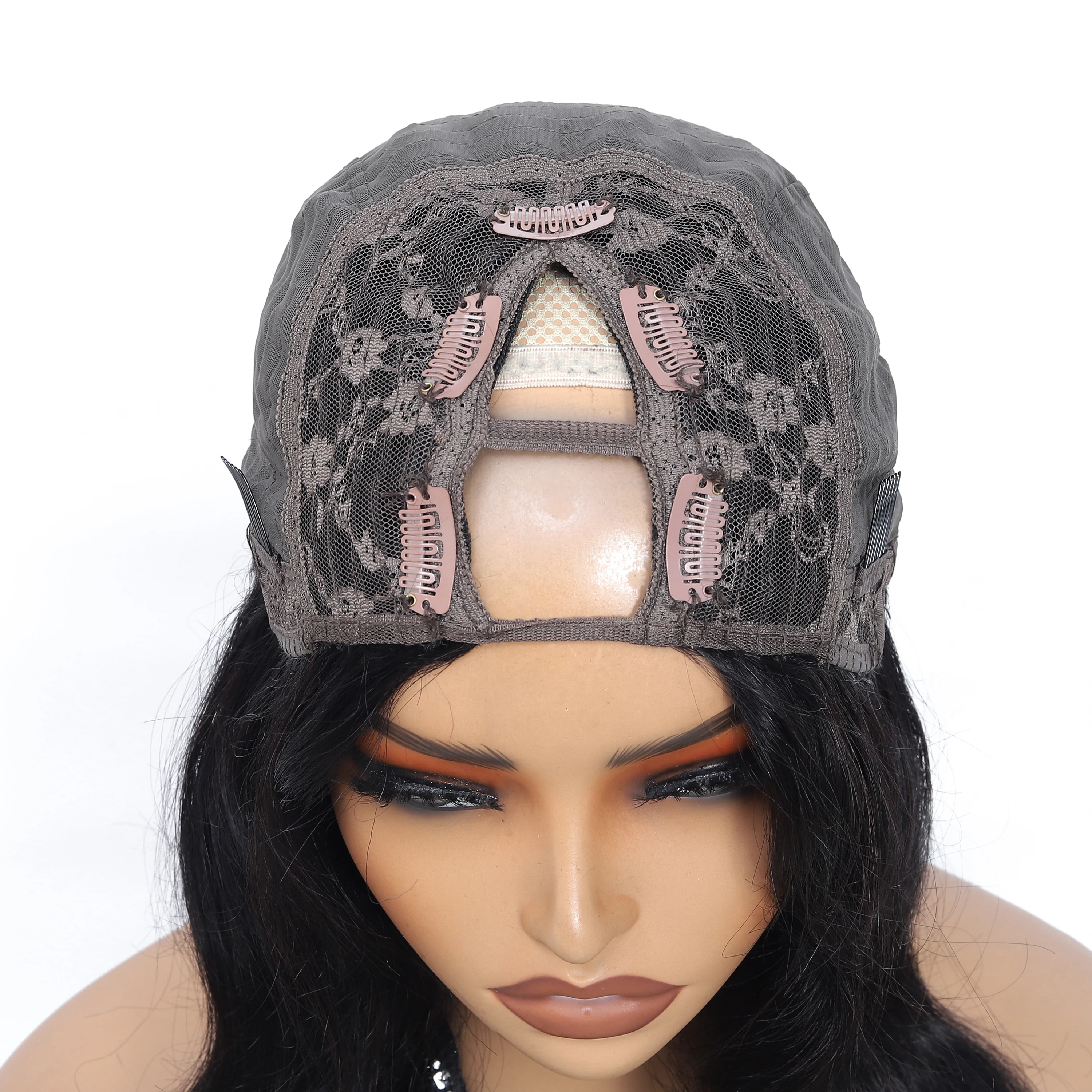 Remy Hair No Leave Out V Part Straight Wigs Natural Color 100% Human Hair Upgrade 18-32 Inches Brazilian 250% Density Women Hair