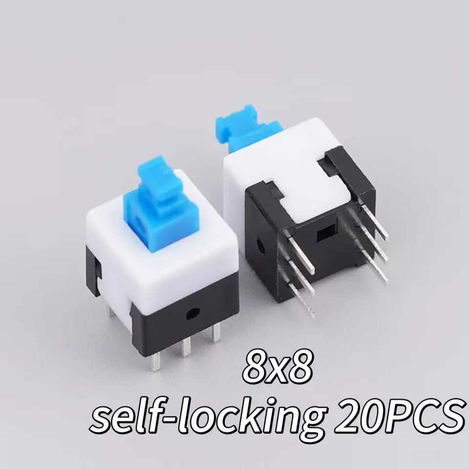 80 Interruttori A Pulsante DPDT 6 Pin - Kit Per Fai Da Te Elettronico - Foto 2