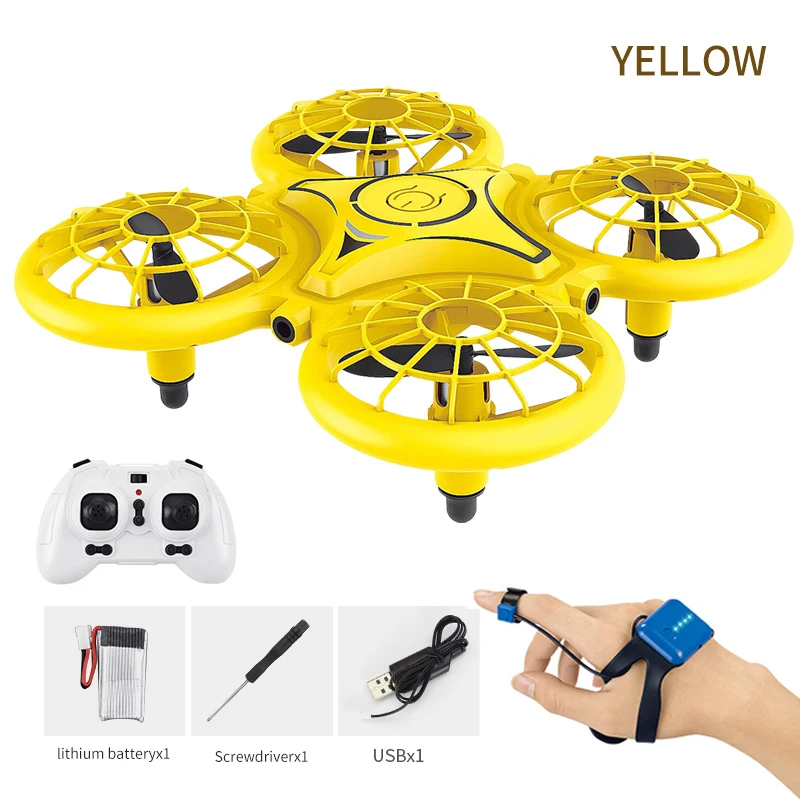 Drone Per Bambini Dacene Con Luci LED, 2 Batterie, Controllo A 2.4GHz, 360° Flip, Regalo 8+ Anni