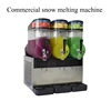 Commercial 3*12L Ice Cream Slash Soda Pupi Fruit Snow Bras Small Slush Machine Margarita Slush Maker Frozen-coke-machine 1