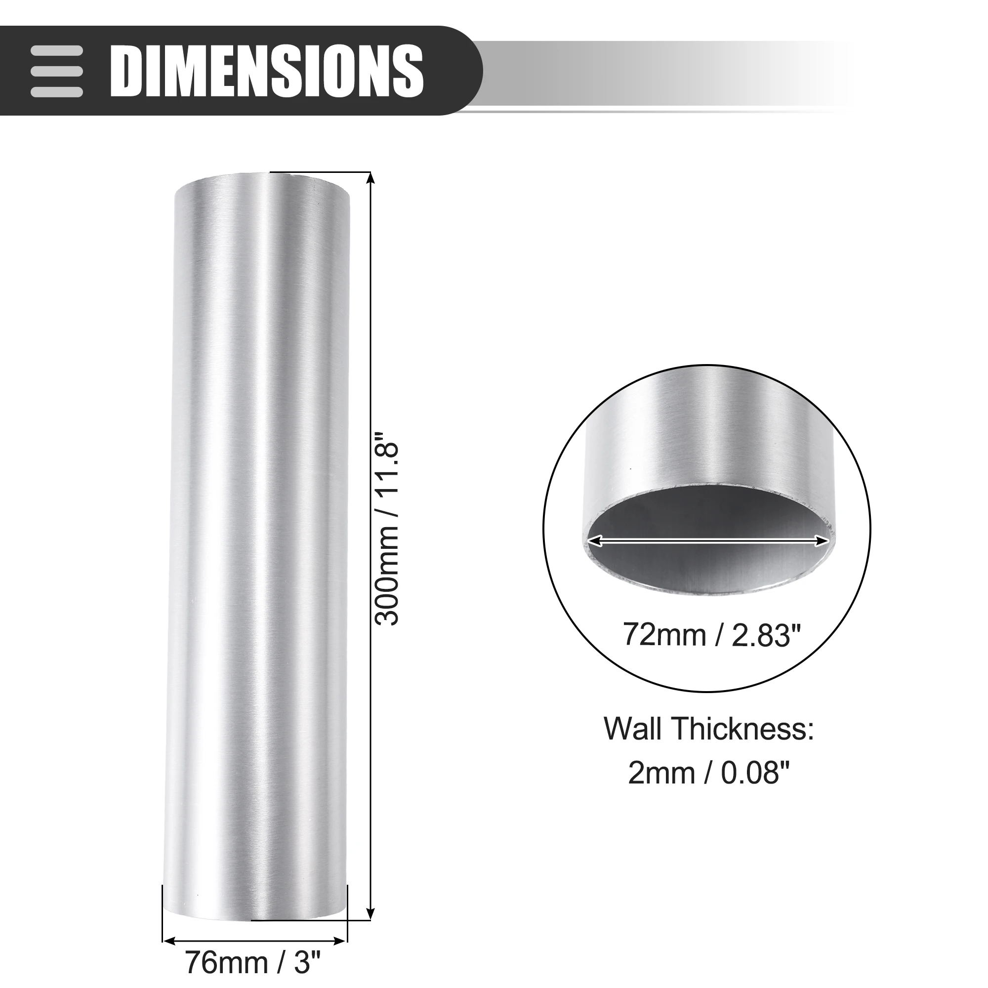 0 Degree 76mm
