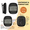 Step Counter For Walking Digital LCD Display Walking Pedometer Step Counter With Clock Function Portable Odometer Fitness 5