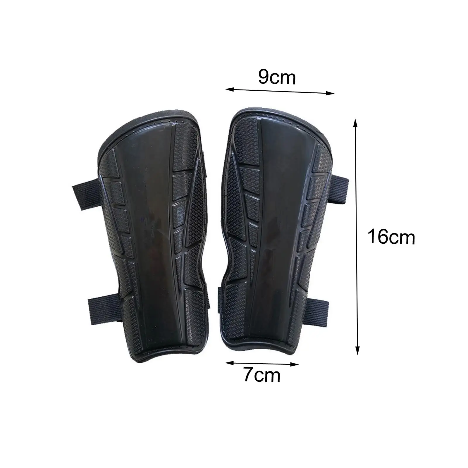 2x Soccer Shin Guards Leg Protection for Adults Kids EVA Cushion Football Shin