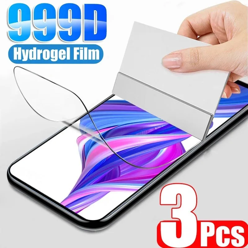 

3PCS Hydrogel Film For Cubot King kong 6 6.09" Screen Protector Protective Phone Film Not Glass