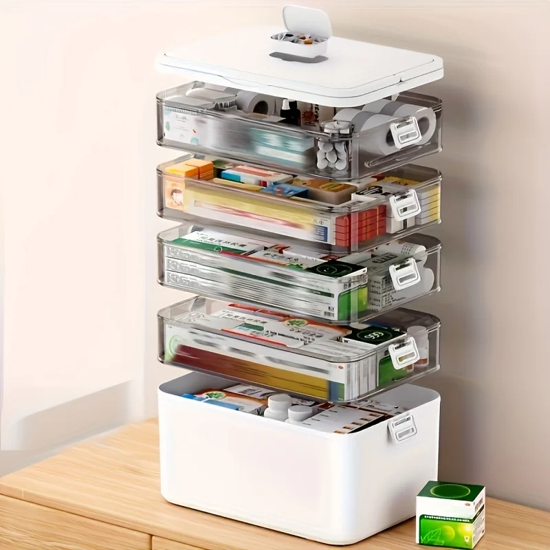 Large Portable Medicine Box 6