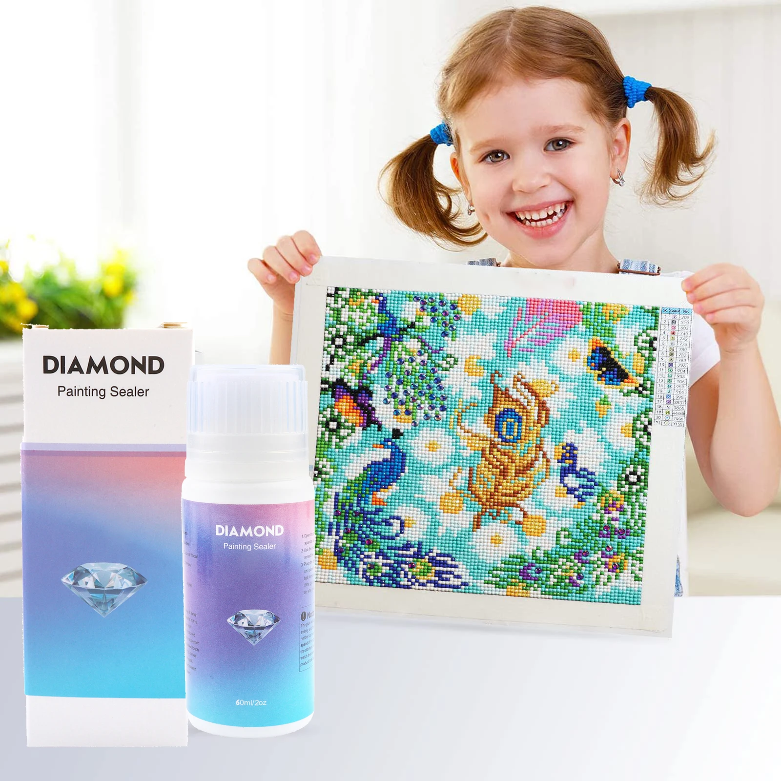 240ml/120ml/60ml Diamond Painting Glue Sealer Diamond Art Permanent Hold &  Shine Effect Sealer Diamond Painting Puzzles Jigsaw - AliExpress