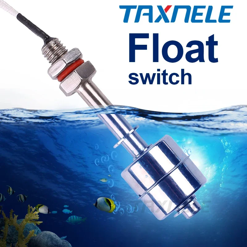 Float Switch Water Level Automatic Level Controller Sensor 304 Stainless Steel High Temperature Resistant