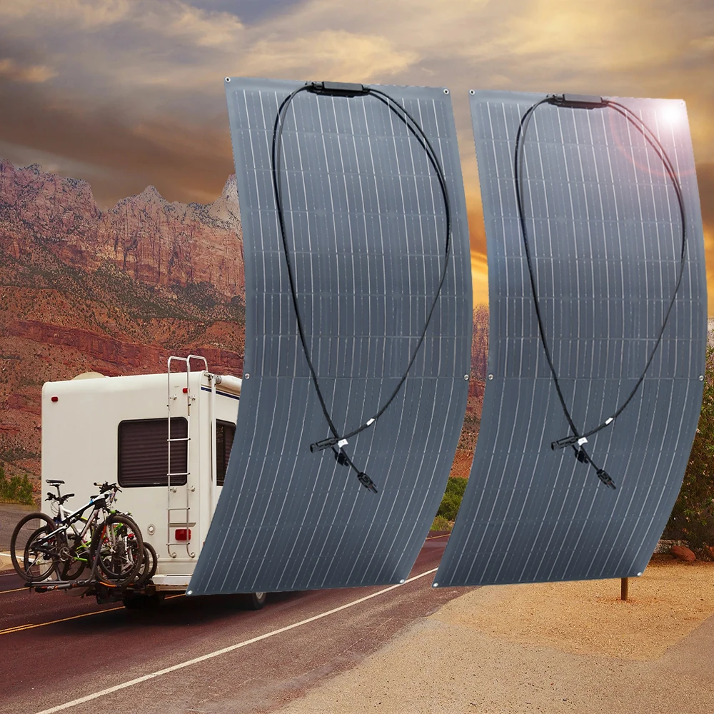 280w 140w flexible Solar panel 12V Kit komplette Photovoltaik-Panel-System für zu Hause Auto Wohnmobil Dach rv eu Lager dhl Versand