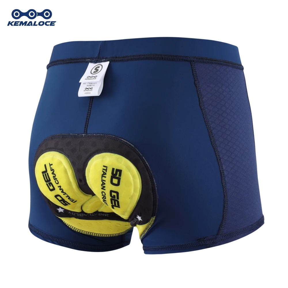 Pantaloncini Imbottiti MTB – Mutande Da Ciclismo Con Gel 5D – Unisex