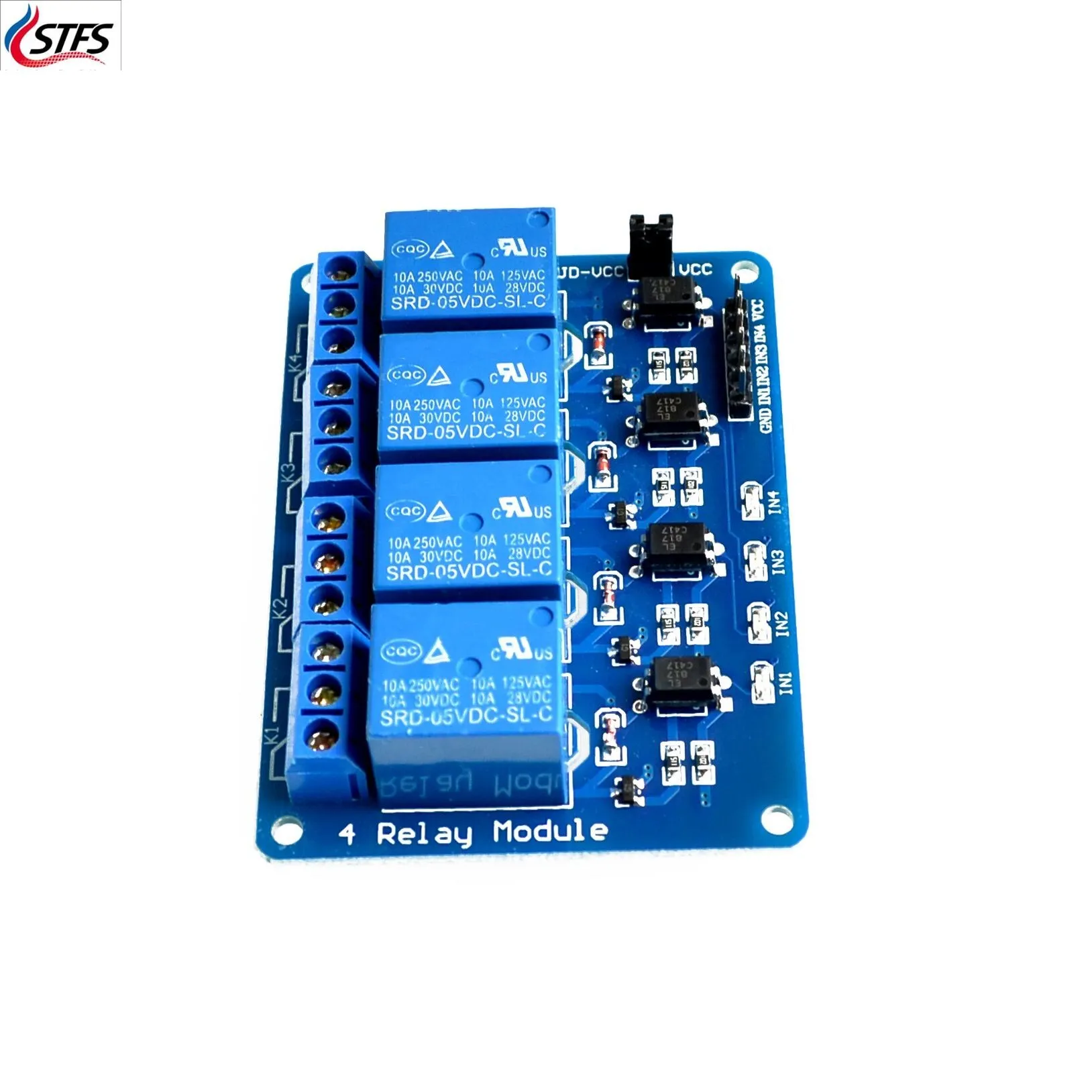 Nuovissimo Modulo Relè 5V 4 Canali Per Arduino Pic Arm Dsp Avr Raspberry Pi