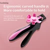 U-shaped French False Nail Scissors Acrylic Nail Clipper Adjustable Nail Tip Cutter Trimmer Manicure with Sizer Precise Cutting 3