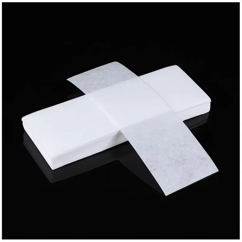 Depilatory Wax Strips Hair Removal Wax Hair Removal Wax Paper 100pcs Removal Nonwoven Body Cloth High Quality Epilator Wax Strip Paper Roll