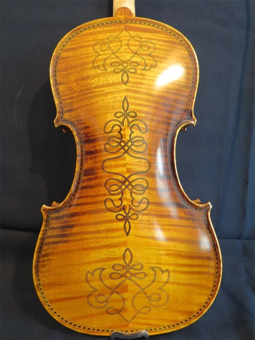 SONG Strad style Brand Maestro 15 1/2" viola,Great sound,carving back #12062