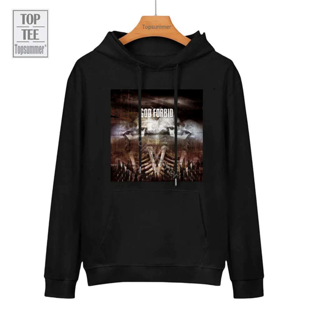 

Determination Album Hoodies God Forbid Tour Hoodie Couples Stylish Streetwear Black Sweatshirts