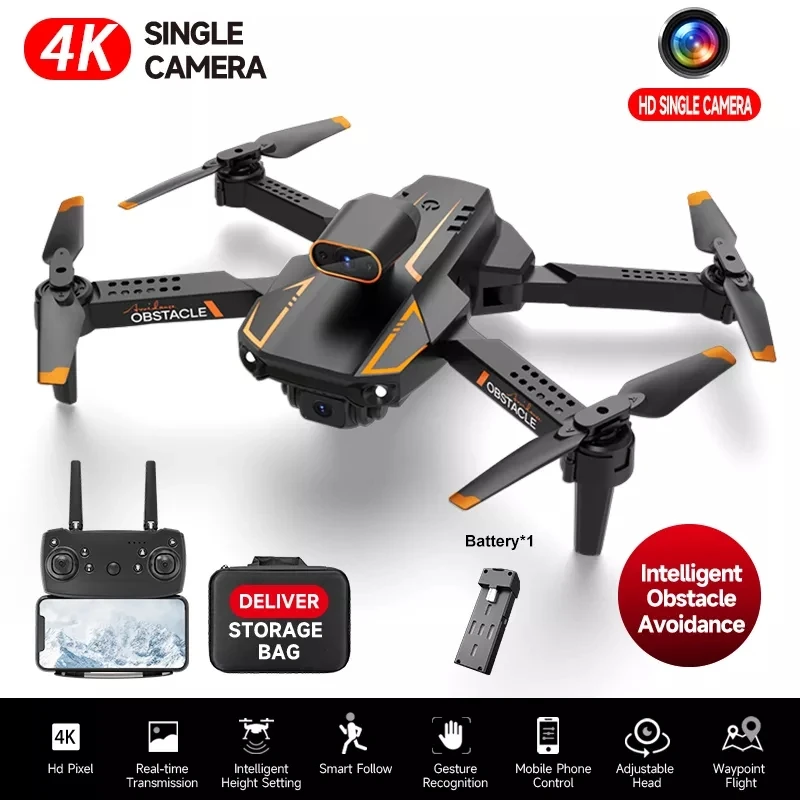 remote control flying helicopter 2022 New S91 Pro Mini Drone 4K Profession HD Dual Camera with WIFI FPV Obstacle Avoidance Rc Quadcopter Foldable Drones Toys RC Helicopters cheap RC Helicopters