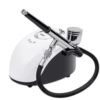 Water Injection Oxygen Machine Facial Steam Oxygen Injector Polite Compressor Set Paint Airbrush Nail Art Tattoo Nano Sprayer 1