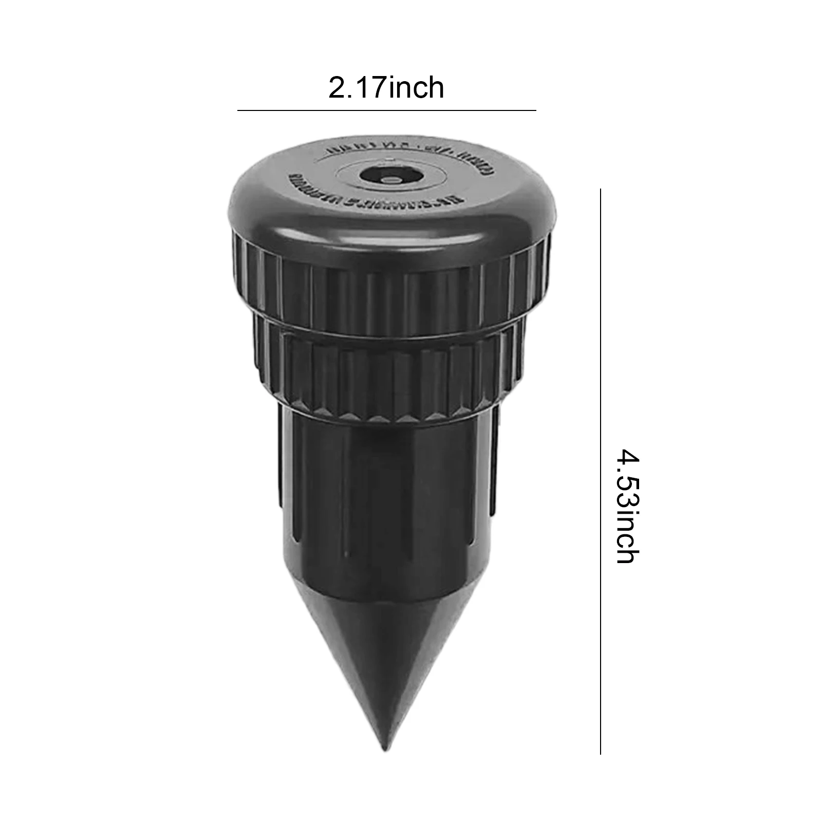 스프링클러 헤드 방수 현금 보관함, 실외 정원 마당용 사실적인 숨김 키 박스, 간편하게 땅에 박아 넣기 가능