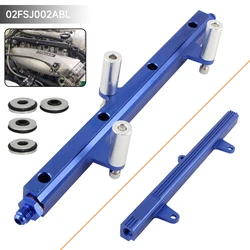New top feed injector billet fuel rail fit for Nissan 240SX S13 SR20 SR20DET Silvia 1989-1994 Black/Purple/Blue