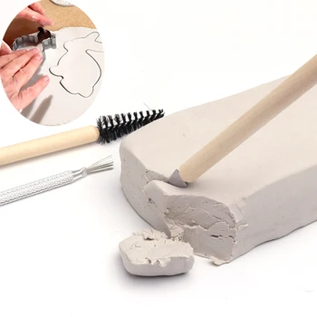 White Air-Dry Pottery Clay