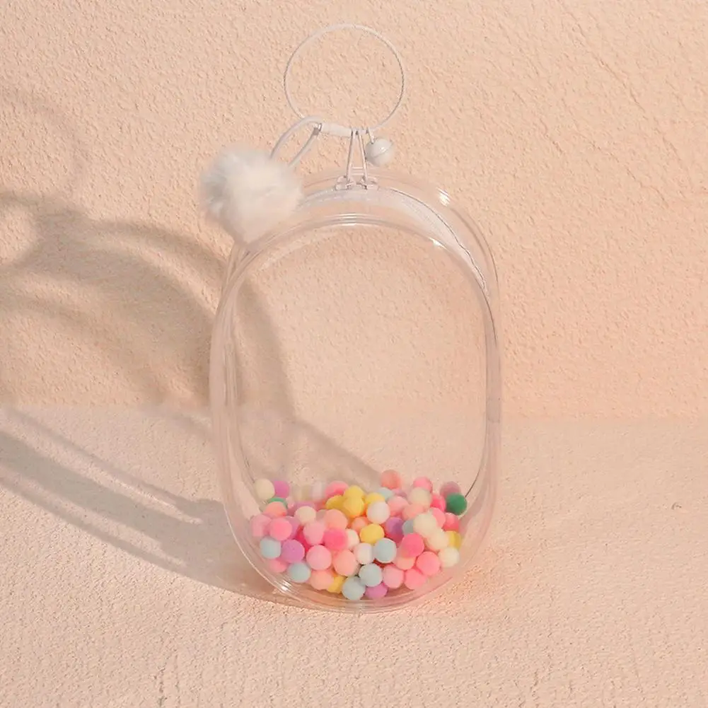 18cm PVC Storage Keychain Bag Organizer Box Doll Bag for Popmart for labubu doll(no doll) #467187 6