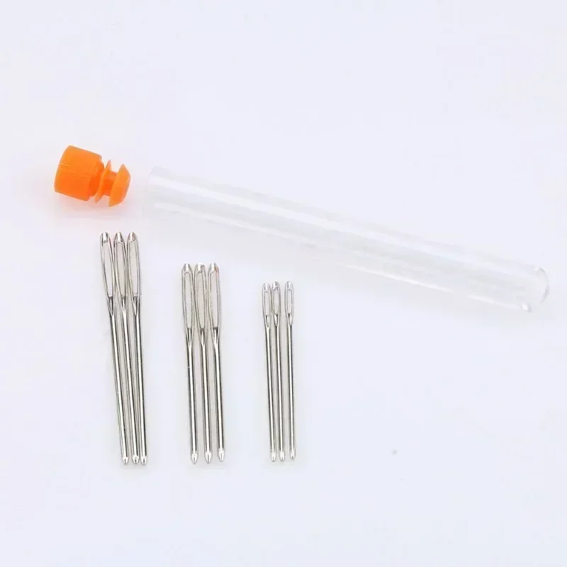 15 Pcs Large Eye Blunt Sewing Needles Cross Stitch Knitting Needle Handmade Leather Embroidery Thread Needle Sewing Accessories sewing needles sewing knitting tools