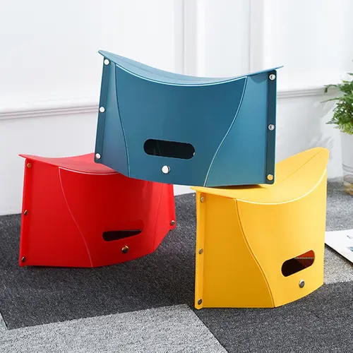 Plastic Portable Folding Stool Outdoor Chairs Portable Stool for Camping Storage Stool Storage Stool Folding Chair 2025 - Image 2