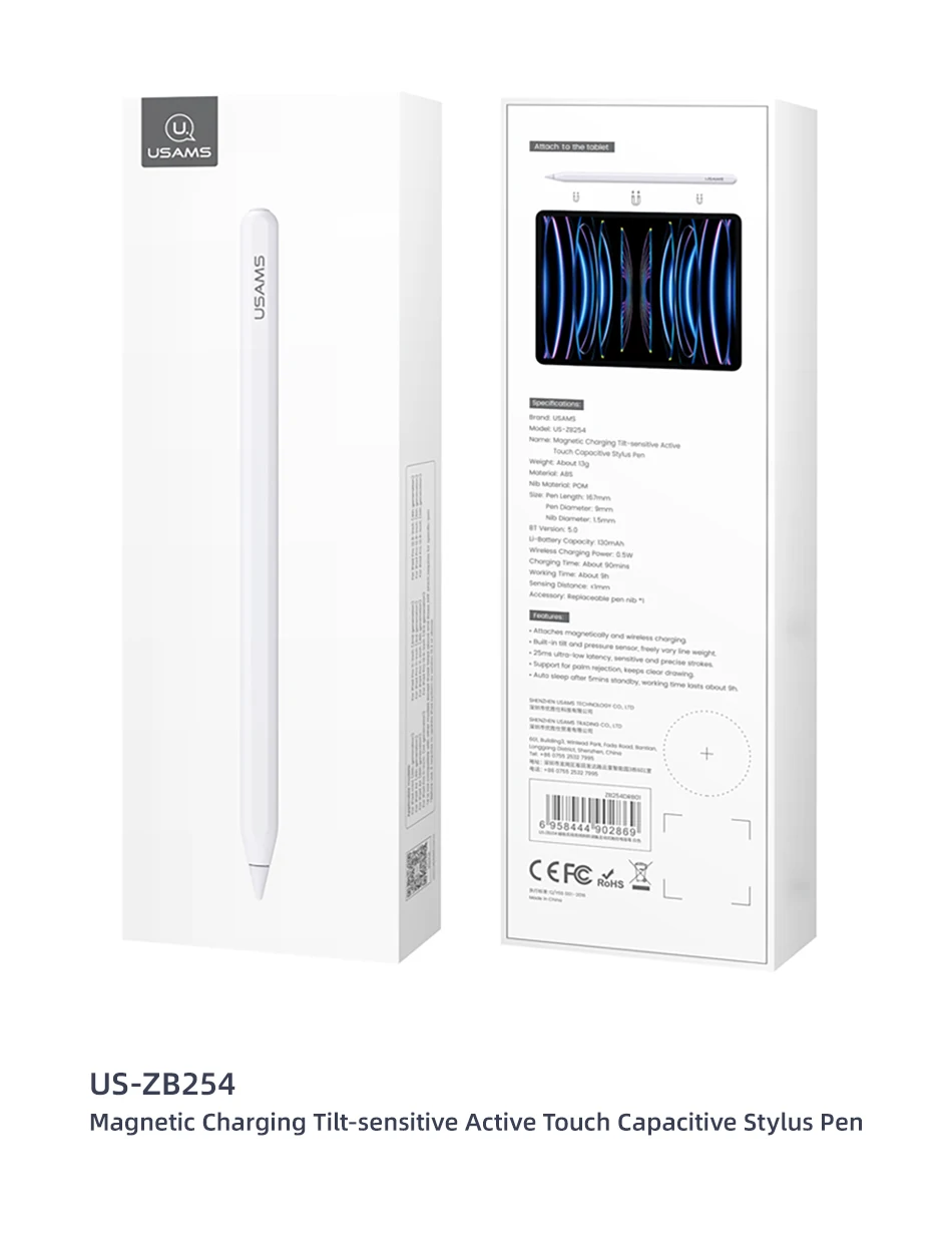 Apple Pencil 2nd Generation - stylus for tablet - MU8F2AM/A - Tablet Stylus  