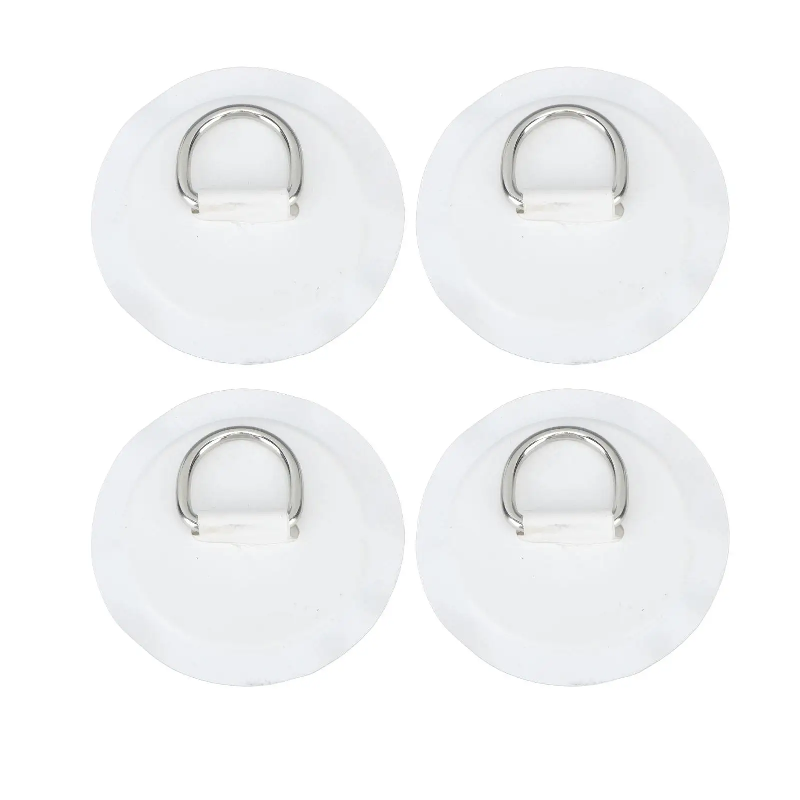 Rust Resistant Stainless Steel D Ring Round Patch for Paddle Board