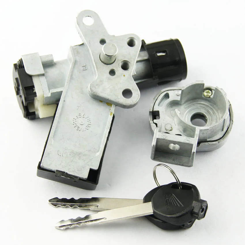 MotorcycleFuelGasCapIgnitionSwitchSeatLockwithKeyKitFor