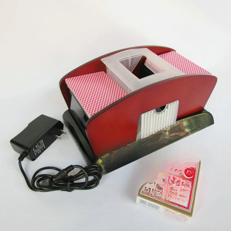 Macchina Elettrica Per Carte Di Attività Di Lavaggio Baccarat Shuffler A Due Paia