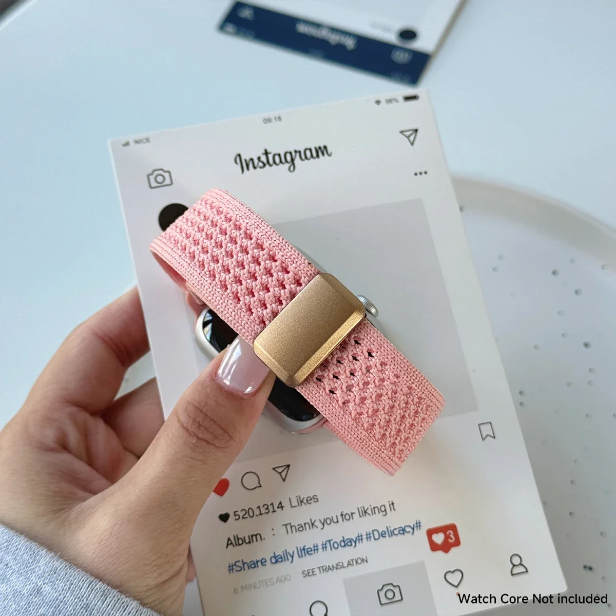 Braided Magnetic Nylon Bracelet Band