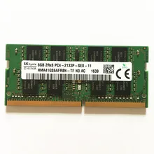 SKhynix DDR4 baranów 8GB 2Rx8 PC4-2133P-SE0-11/10 pamięć laptopa SODIMM ddr4 8gb 2133MHz Notebook pamięci ram 1.2V