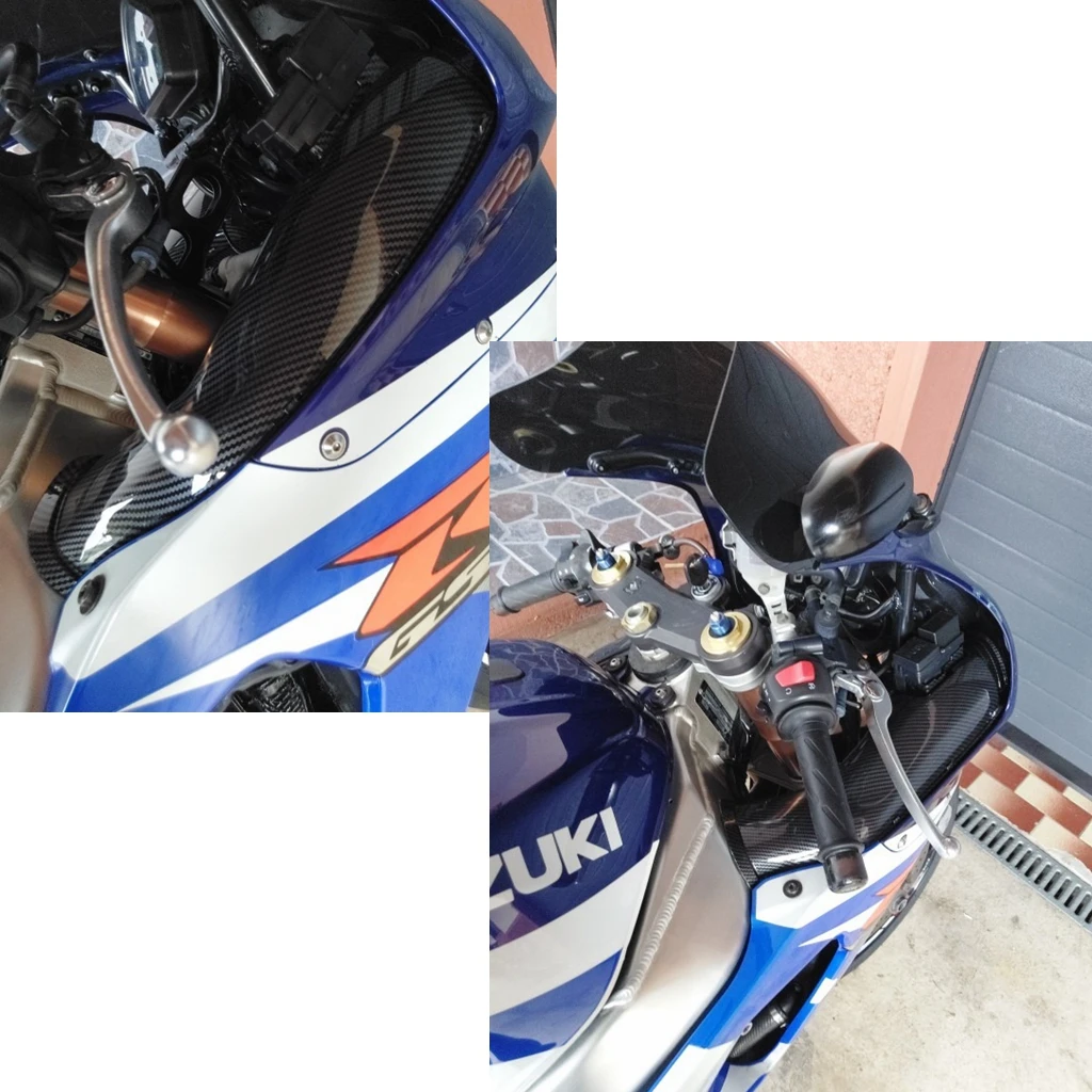Kit Plástico Negro Moto Carenado De Tubo De Admisión De Aire Para Suzuki  GSXR600 GSXR750 GSXR1000 (2000-2003) - Negro Gusano De Seda, image size:1024x1024
