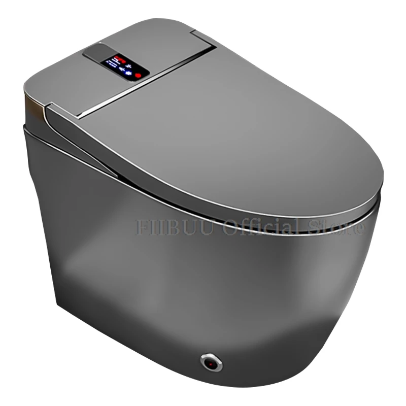 

Smart Bidet Toilet Concealed Cistern Intelligent Toilet Warm Water Night Light Digital Display Heated Seat Air Dryer Elongated