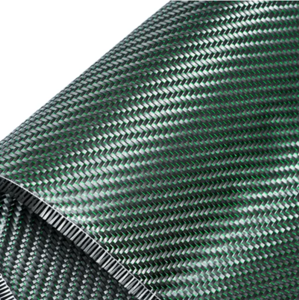 Enhanced Carbon Aramid Fiber Hybrid Fabric Cloth in Twill/Plain Weave Design