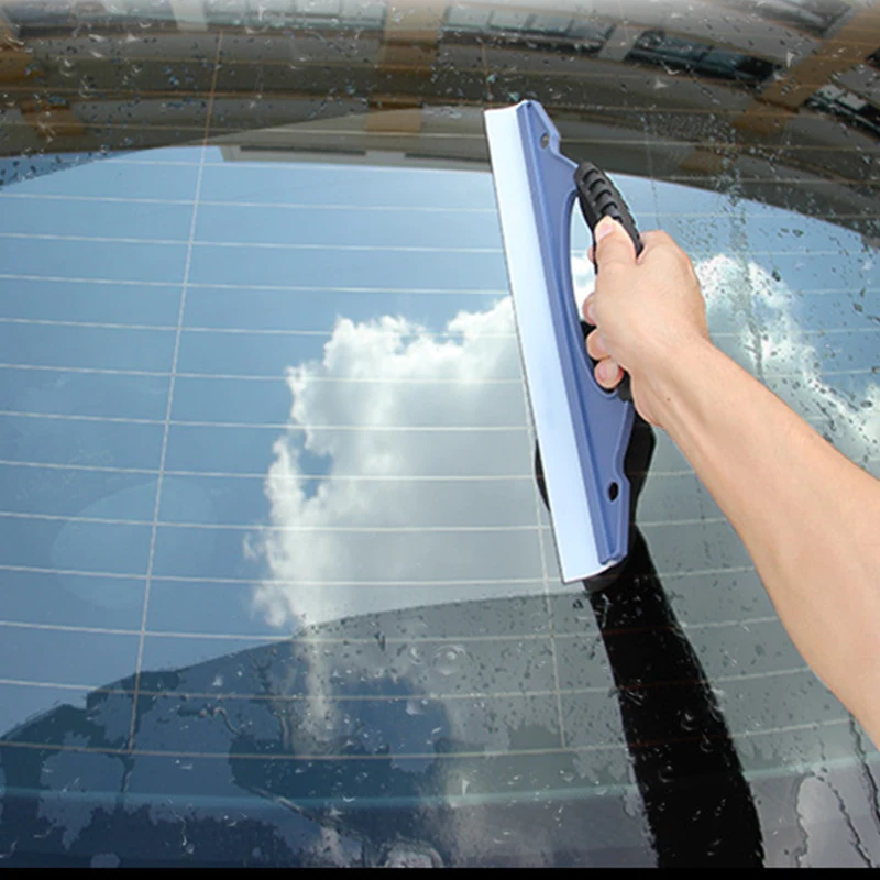 thumbnail image 2 of Aqua Blade Window Cleaning Kit, Recyclable Silicone Window Squeegee Kit - 3-in-1 Window Cleaning Kit Recyclable Silicone Window Squeegee Kit 3 In 1 Window Cleaning Tool Microfiber Scrubber Glass Mirror Shower Car 2 of 14