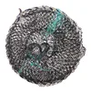 Crab Crayfish Lobster Catcher Pot Trap Fishing Net Eel Live Bait Woven Loop Rope With Circular Color Foldable Fishing Nets 6