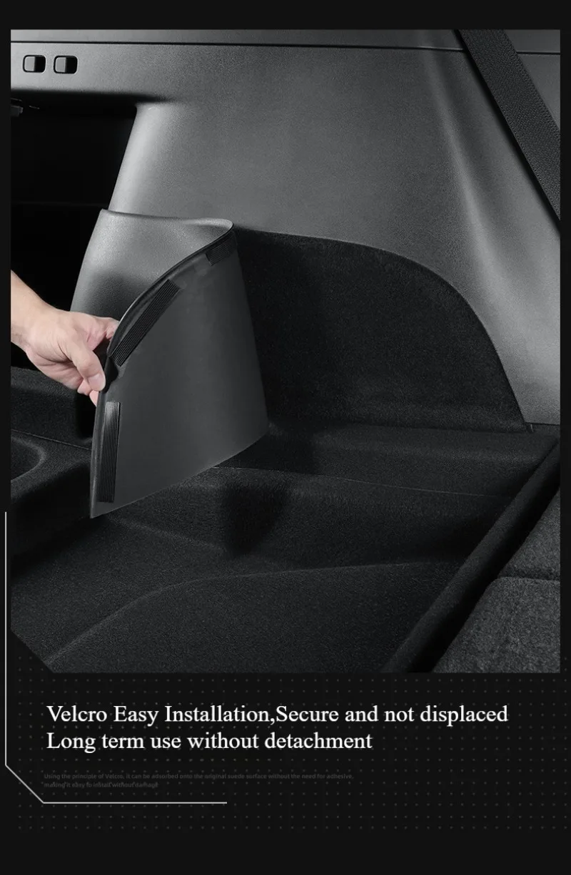 Car Trunk Guard for Tesla Model Y TPE Tail Box Side Fully Wrapped Protective Pan