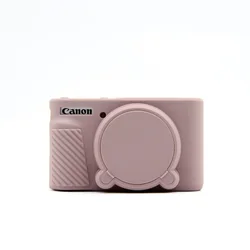 Premium Soft Silicone Camera Bag Skin - Durable Rubber Protective Case Cover for Point-and-Shoot Cameras (Type2 gray)