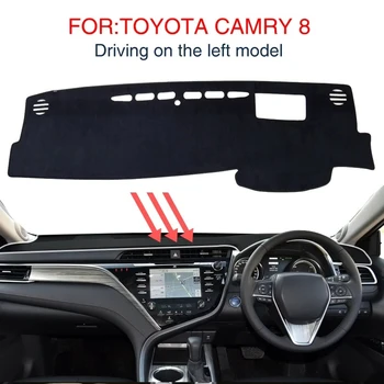 Auto Cruscotto Zerbino per Toyota Camry 70 XV70 2018 2019 2020 2021 2022 2023 Parasole Tappeto Protettivo Dash Pad Dash Zerbino