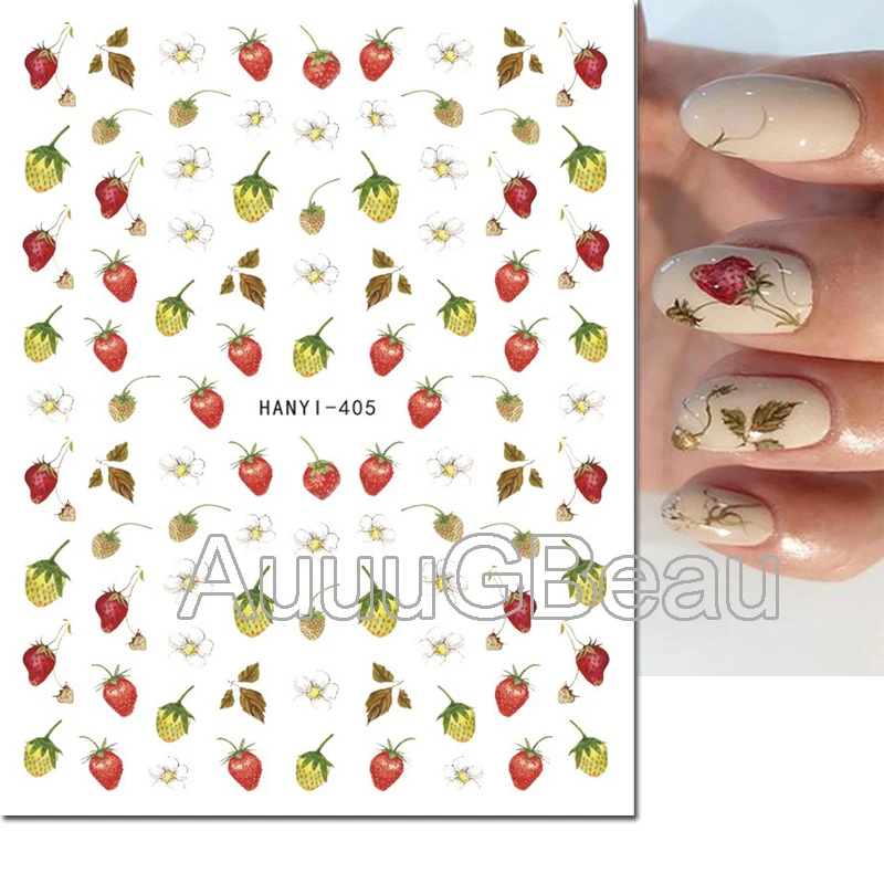 3d Nail Art Decals Winter Grey White Florals Flower Leafs Dandelions Adhesive Sliders Nail Stickers For Manicure