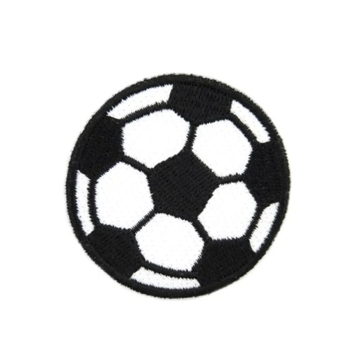 Термоаппликация &quotФутбольный мяч&quot средний 5 3 см |