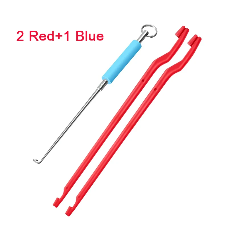 3Pcs Fisch Haken Remover-Tool Angeln Disgorger Kunststoff Tragbare Unhook Extractor Angeln Lieferungen Zubehör – Detail 16