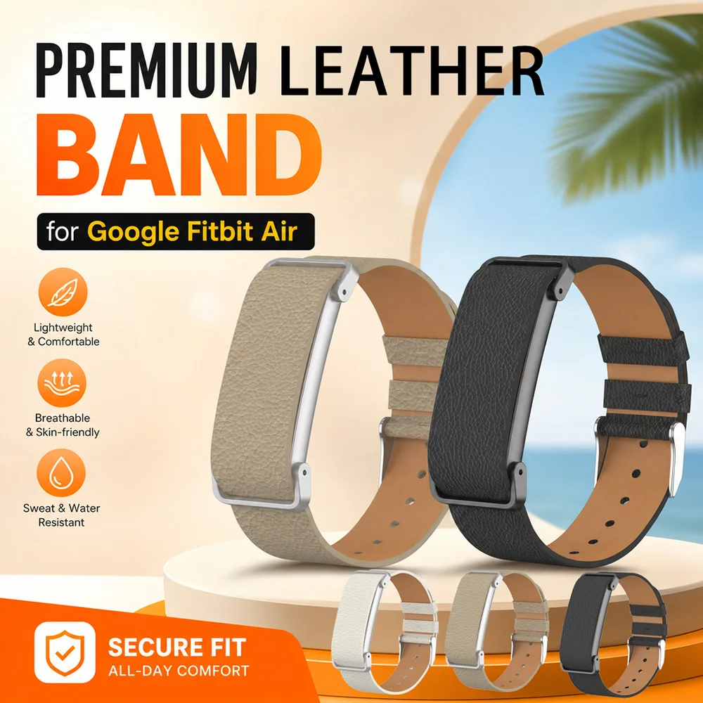 Leather-Textured Adjustable Strap - Soft Touch Daily Accessory Replacement Band
