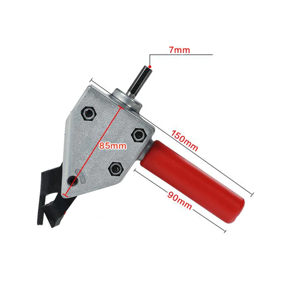 Sheet Metal Cutting Tool Saw Power Drill Attachment Turbo Shear Cutter 0.8-1.8mm