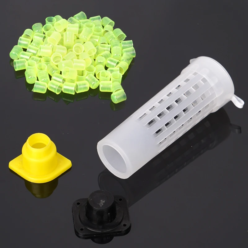 Beekeeping Tool Set Queen Bee Cage Cages King Queen Catcher Box Bee Cell Cups 20 Set Complete Kit Isolation Protection Tools beekeeping tools beekeeping accessories